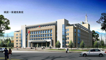 國廣一葉設(shè)計作品:某市公安局指揮中心